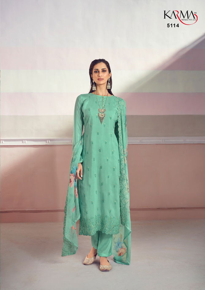 Karma Mehram 5 New Fancy Exclusive Wear Designer Heavy Salwar Kameez Collection